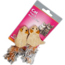 Eastland Kedi Otlu Hışır Peluş Sincap İkili 5 Cm