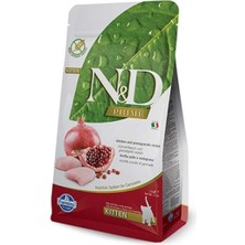 N&D Nd Prime Tavuk & Nar Kitten Tahılsız Kedi Maması - 1.5 Kg