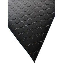 Siyah Pvc Kalın Paralı Zemin Kaplama – Otomobil Yer Döşemesi Muşamba Su Geçirmez Yolluk - 200CM-3,5M