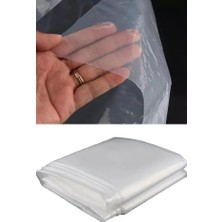 Kalın Şeffaf Naylon Poşet – Kurban Eti ve Sera Bahçe Kullanımı Için Dayanıklı Yırtılmaz Branda 3MX3M
