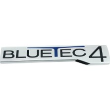 Kent Mercedes Actros Axor Atego Uyumlu Bluetec 4 Panjur Yazısı Krom Amblem (9438170320)