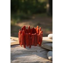 Dünya Doğal Taş Mercan Taşı Bileklik