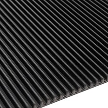 Yivli Paspas – Oluklu Lastik Kaymaz Tabanlı Dayanıklı Su Geçirmez Zemin Koruma Paspası 100CMX2M