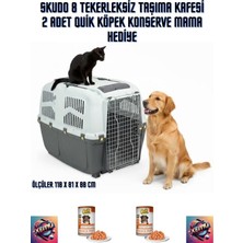 Xemu Skudo 8 Tekerleksiz Taşıma Kafesi 118 x 81 x 88 cm Seyahat Amacıyla Konforlu Kullanım