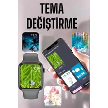 Shopwe Akıllı Saat Amoled Ekran Yeni Nesil Bluetooth Bağlantılı