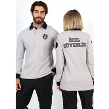 Yeni Tip Güvenlik Uzun Kol Penye Tişört