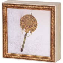 Ambalaj Pazarı Mücevher Ayna Tablo Çikolata Kutusu Takımı 25 Bölmeli 25X25 cm