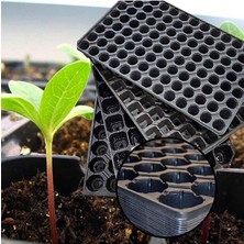 5’li Set 72 Göz Fide Viyolü – Sebze Meyve Fide Yetiştirme Çimlendirme Tepsisi Tohum Ekim Dikim Kabı