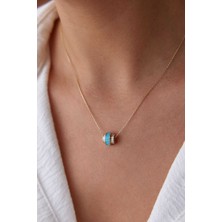 Yavuz Kuyumculuk 14 Ayar Altın Dilim Baget Kolye