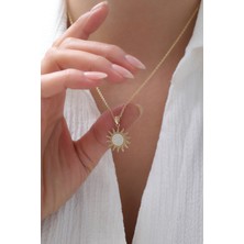 Yavuz Kuyumculuk 14 Ayar Altın Forse Zincir Güneş Kolye