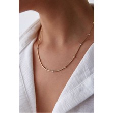 Yavuz Kuyumculuk 14 Ayar Altın Kalze Dorika Kolye