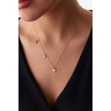 Yavuz Kuyumculuk 14 Ayar Altın Galaksi Kolye