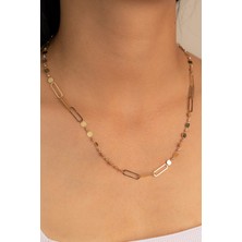 Yavuz Kuyumculuk Altın Dorika Toplu Ataş Zincir Kolye