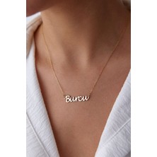 Yavuz Kuyumculuk 14 Ayar Altın Klasik Isim Kolye