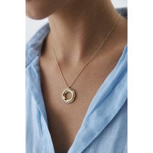 Yavuz Kuyumculuk 14 Ayar Altın Golf Zincir Çember Kolye