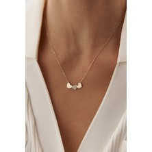 Yavuz Kuyumculuk 14 Ayar Altın Üç Kalp Kolye