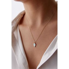 Yavuz Kuyumculuk 14 Ayar Altın Mineli Balık Kolye