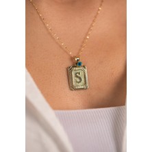 Yavuz Kuyumculuk 14 Ayar Altın Ince Italyan Aynalı Harf Kolye