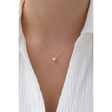 Yavuz Kuyumculuk 14 Ayar Altın Yuvarlak Baget Kolye