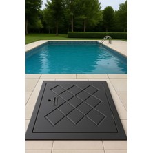 Makina Dairesi Kapağı Havuz Depo Kapağı Fiber KAPAK70CMX70CM