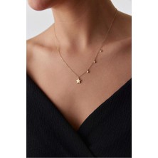 Yavuz Kuyumculuk 14 Ayar Altın Takım Yıldızı Kolye