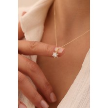 Yavuz Kuyumculuk 14 Ayar Altın Lotus Çiçeği Kolye