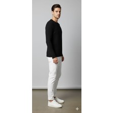 Black Project Kaşkorse Uzun Kollu Basic T-Shirt Body