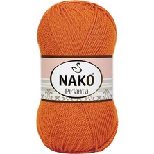 Nako Pırlanta 000093 Turuncu (5 Adet Yumak) Örgü Ipi