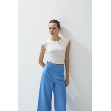 Tubia Kadın Beyaz Renk Kısa Kollu Basic T-shirt