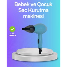 MiraLive Bebek ve Çocuk Fön Makinesi – Nazik Hava Akışı, Sıfıra Yakın Radyasyon