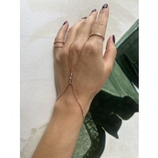  Tep's Jewellery Yılan Zincirli Taşlı Gümüş Şahmeran