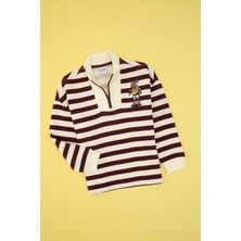 U.S. Polo Assn. Erkek Çocuk Lacivert Yarm Fermuarlı Süprem Sweatshirt 50316707-VR177