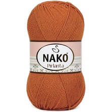 Nako Pırlanta 11790 Tarçın (5 Adet Yumak) Örgü Ipi