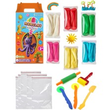 Arttone Smarta Momclay Doğal Oyun Hamuru 6 Renk 600 gr Südor Oyun Hamuru Kalıbı Seti