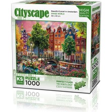 Nilly Toys 20793 Puzzle 1000 Beautiful Sunset In Amsterdam