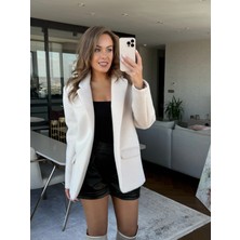 Peluşlu Kemerli Ceket