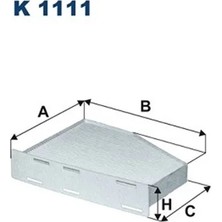 Filtron K 1111 Polen Filtresi