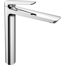 Turkuaz Nova Yüksek (Çanak) Lavabo Bataryası Aç - Kapa Özelliği ile Modern Tasarım