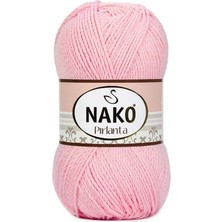 Nako Pırlanta 2197 Açık Pembe (5 Adet Yumak) Örgü Ipi