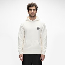 Bad Bear Grass Erkek Ekru Kapüşonlu Sweatshirt