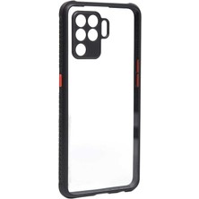 ENSUENO Oppo Reno 5 Lite Kılıf ​​ınc Kaff Kapak-Siyah