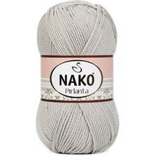 Nako Pırlanta 6383 Mantar Beji (5 Adet Yumak) Örgü Ipi