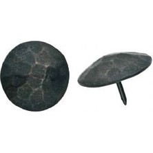 AlanSansli Prinç Döküm Antik Siyah Rustik Eskitme, Ferforje Tipi Osmanlı Tarzı Kapı Için Kabara Süs HFT12022 30 mm