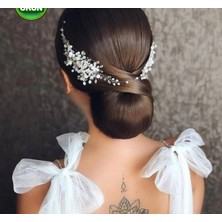 Yeşil Atölye 2 li gelin nişan kına söz tacı aksesuar