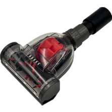 Parmis Fantom Uyumlu Deluxe 4500 Süpürge Mini Turbo Süpürücü Başlığı (Kırmızı)