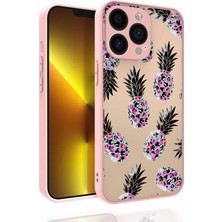 ENSUENO iPhone 13 Pro Max Kılıf Desenli Kamera Korumalı Parlak Inc Nora Kapak-No1