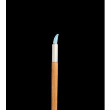 Sanathobi Kedi Gözü Akik Mühre Karga Burun, Zer Mühre, Gürgen Ağacı Sap-Tezhip-Minyatür-Hat-No:48