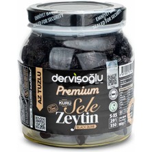 Dervişoğlu Premium Kuru Gemlik Sele Zeytin Az Tuzlu 900 gr