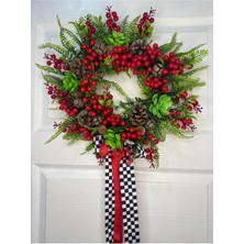 TASARIMHMODA Yılbaşı Konsept Kapı Süsü No:6