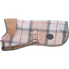 Barbour Wool Touch Köpek Kıyafeti BE51 Taupe-Pink Tartan